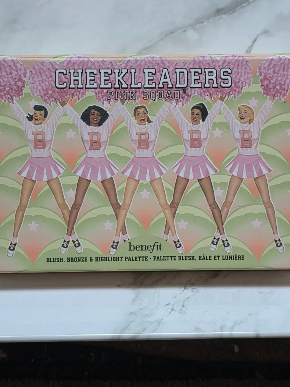 Benefit CHEEKLEADERS Palette (Hoola-Dallas-Galifornia-Dandelion-Tickle)